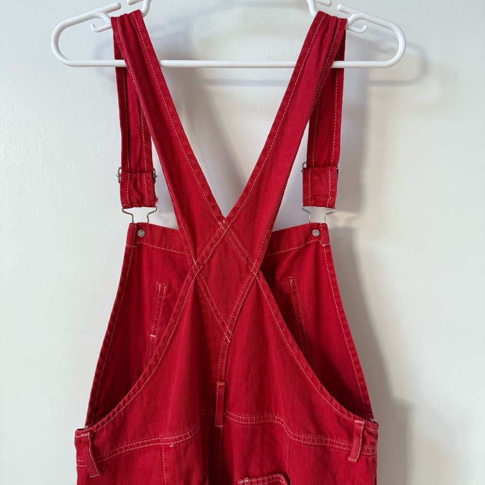 Free People We The Free Ziggy Denim Overalls in Heart Eyes - Picture 10 of 14